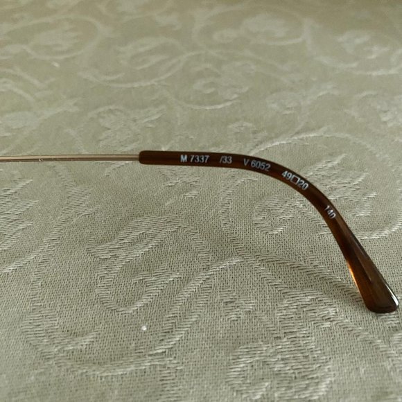 Silhoutte M 7337 Half Rim Oval Unisex Eyeglasses Frame - Picture 5 of 6
